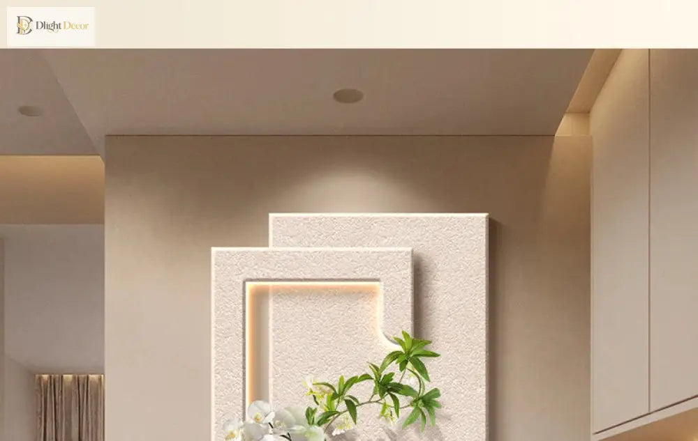 Dlight Decor LED Green Vase Wall Light for Hallways Wall Art