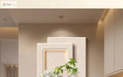 Dlight Decor LED Green Vase Wall Light for Hallways Wall Art