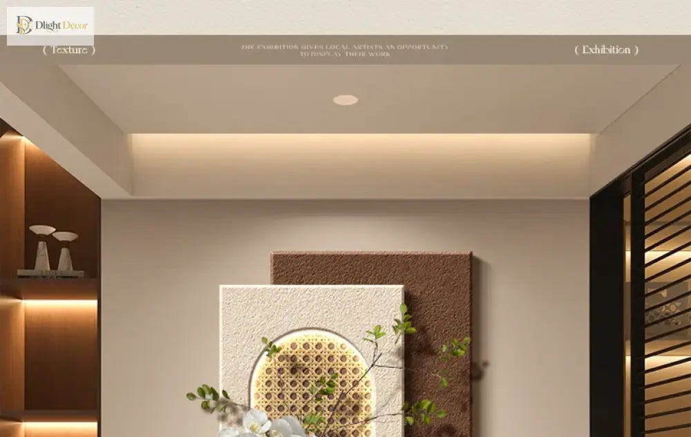 Dlight Decor LED Green Vase Wall Light for Hallways Wall Art