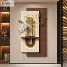 Dlight Decor LED Green Vase Wall Light for Hallways Wall Art