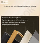 Dlight Decor Luxury Glow Round Wall Light for Interiors Wall Art