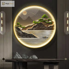 Dlight Decor Luxury Glow Round Wall Light for Interiors Wall Art