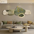 Dlight Decor 3D Nine Fish Wall Lamp Mural Art Wall Art