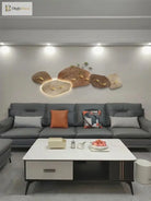 Dlight Decor 3D Nine Fish Wall Lamp Mural Art Wall Art