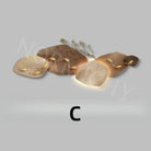 Dlight Decor 3D Nine Fish Wall Lamp Mural Art C / 120x40cm Wall Art