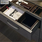 Modern Minimalist Pearl Black Cabinet Handles – European Style Wardrobe and Drawer Pulls Handles