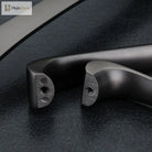 Modern Minimalist Pearl Black Cabinet Handles – European Style Wardrobe and Drawer Pulls Handles