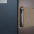 Modern Minimalist Pearl Black Cabinet Handles – European Style Wardrobe and Drawer Pulls Handles