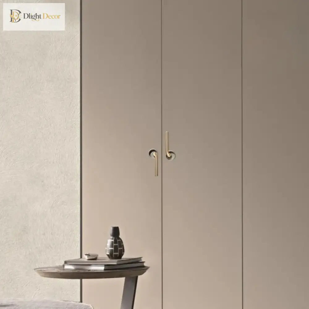 Modern Minimalist Zinc Alloy Cabinet Door Handle Handles