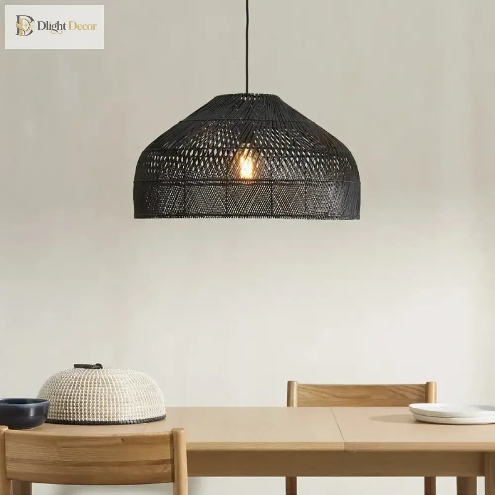 Modern Creative Handcrafted Rattan Art Lampshade Chandelier - Designer - Inspired Lighting Fixtures