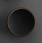 Modern Round Zinc Alloy Knob – Minimalist Drawer Pull for Wardrobes Closets and Kitchen Cabinets Black and red knob