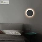 Modern Creative Circular Cement Wall Lamp - Illuminate Your Home With Wabi - Sabi Elegance Wall Lamp