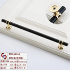 Modern T-Bar Cabinet Knobs and Handles – Sleek and Decorative Design Black rose gold 224 Handles