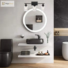 Vintage Black Metal Bathroom Wall Light - Modern E26 Sconce For Indoor Aisle Hallway Living Room