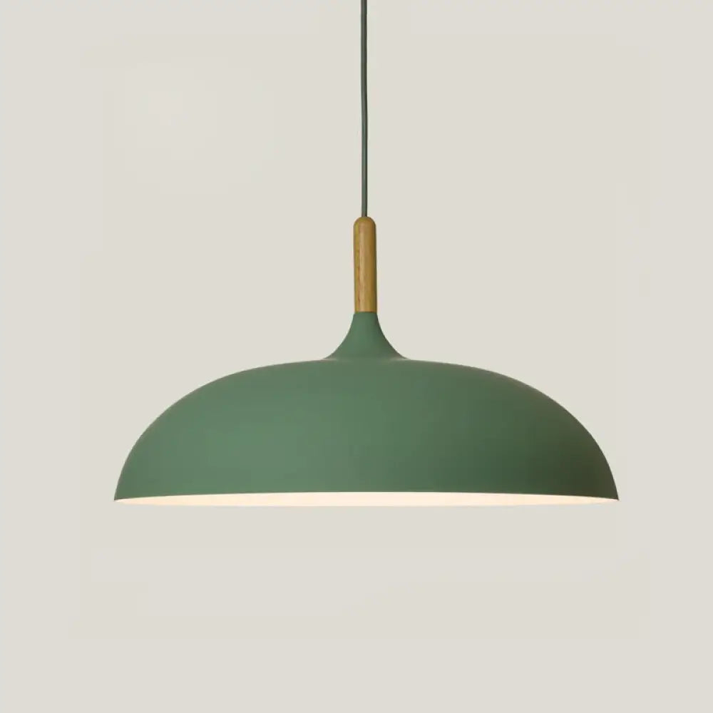 Modern Wood & Aluminum Pendant Light – configuration option 9