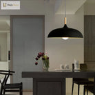 Modern Wood & Aluminum Pendant Light – product view 5