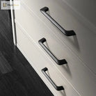 Modern Zinc Alloy Cabinet Handles - Kitchen Drawer Knobs for Wardrobes and Furniture Handles