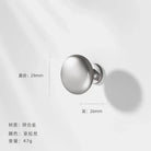 Modern Zinc Alloy Cabinet Handles - Kitchen Drawer Knobs for Wardrobes and Furniture Nickel drawing s Handles