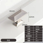 Modern Zinc Alloy Drawer Knobs - Single Hole Cabinet Handles for Dresser and Shoe Cabinets B Knobs