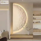 Dlight Decor LED Moon Wall Lamp with Remote Dimming Wall Art