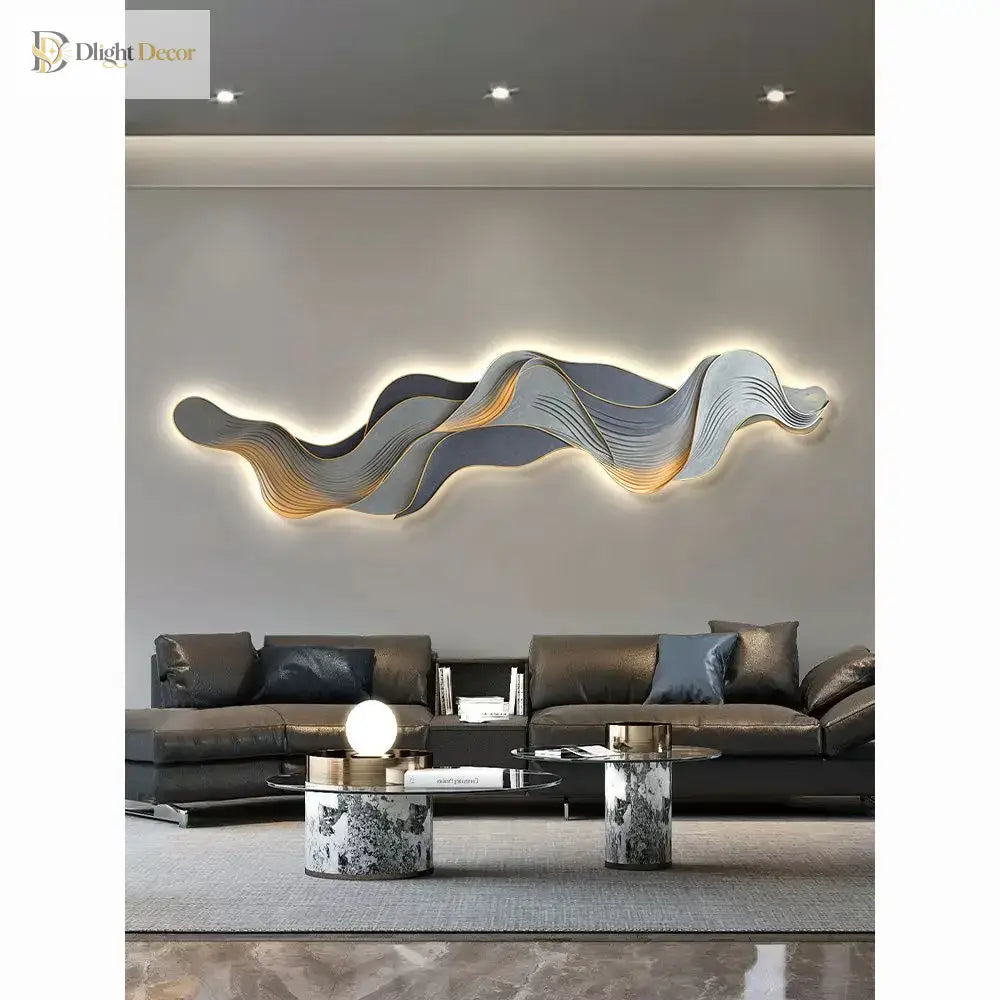 Dlight Decor Mountain LED Wall Art Light Panel Wall Art