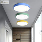 Multicolor Ultra - Thin Led Round Ceiling Light With Remote Control Ceiling Light