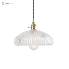 Natalie Vintage Clear Glass Pendant Lamp