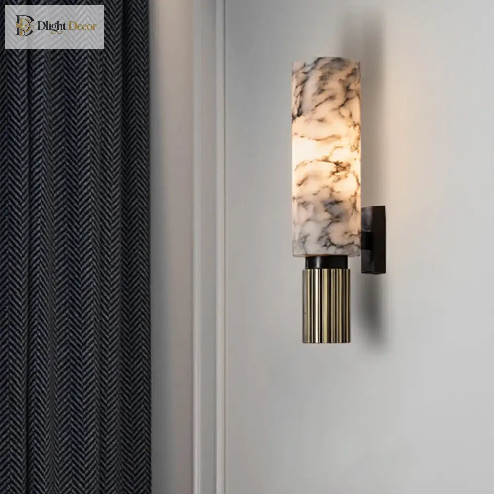 Natural Marble LED Wall Sconce – product view 4