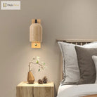 Natural Stone Wall Lamp - Art Decor Sconce For Foyers Dining Rooms Bedrooms Stairs Aisles And