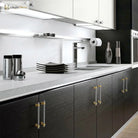 Nickel-Plated Brass Cabinet Handles – Gold and Matte Silver T-Bar Pulls for Wardrobes and Drawers Handles