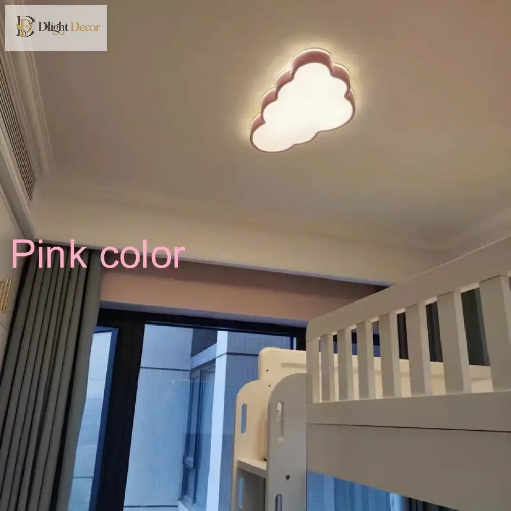 Cloud Lamp Led Ceiling Lights - Room Decor Para Habitacion White/Blue/Pink Body Luminaire Ideal For