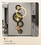 Dlight Decor Nine Fish Clock Wall Light Mural Wall Art