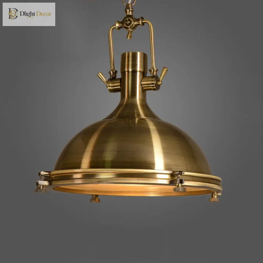 Nora Retro Metal Pendant Light – product view 3