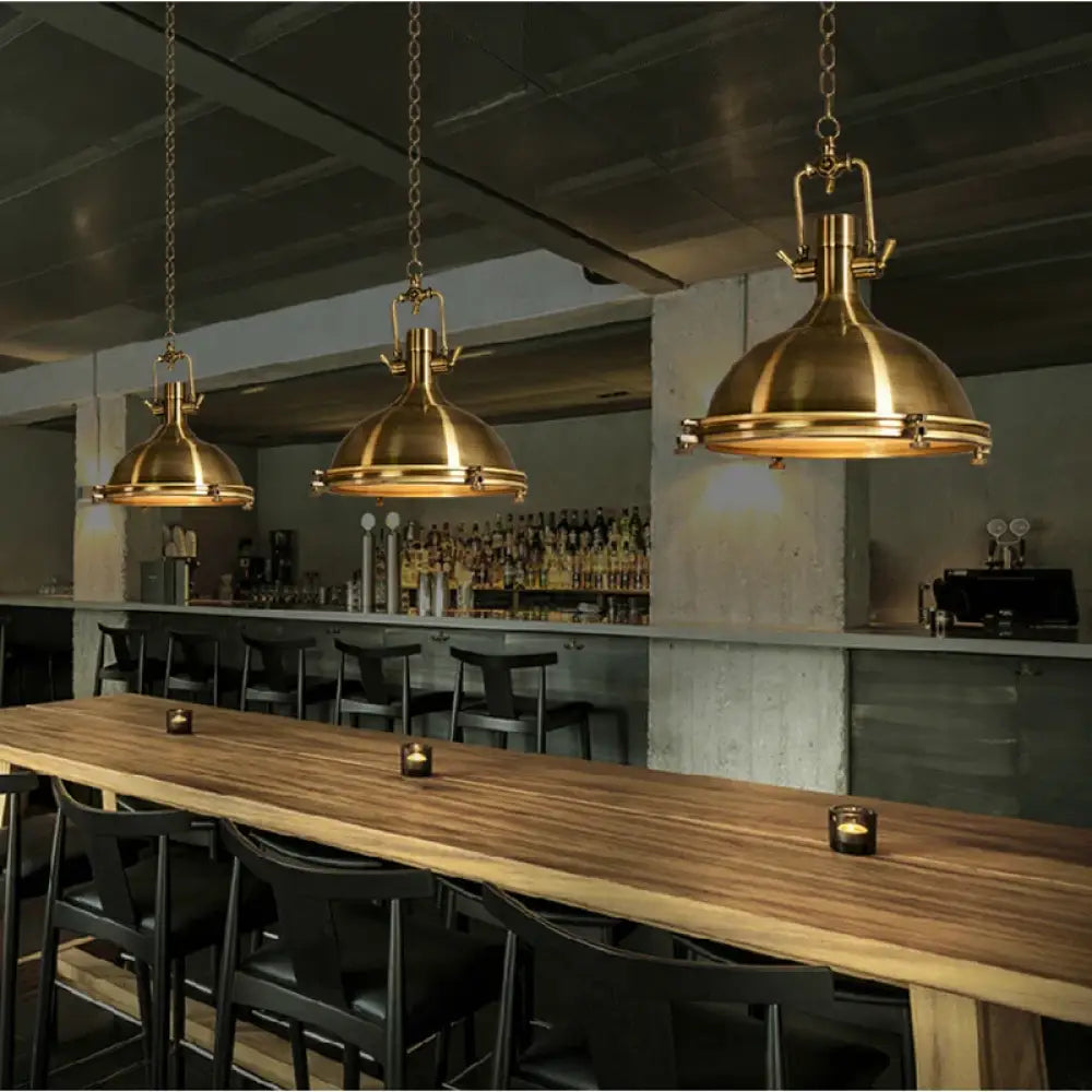 Nora Retro Metal Pendant Light – product view 1