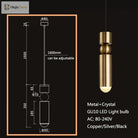 Nordic Simple Loft Restaurant Bar Window Single Head Pendant Lamp Gu10 Bedroom Bedside Coffee Hotel