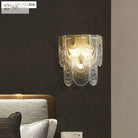 Nordic Light Luxury Creative Bedroom Bedside Copper Wall Lamp Lamps