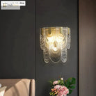 Nordic Light Luxury Creative Bedroom Bedside Copper Wall Lamp Lamps