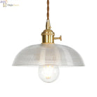 Nordic Glass Pendant Light - Elegant Copper Fixture For Dining And Living Spaces Lights