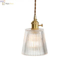 Nordic Glass Pendant Light - Elegant Copper Fixture For Dining And Living Spaces Lights