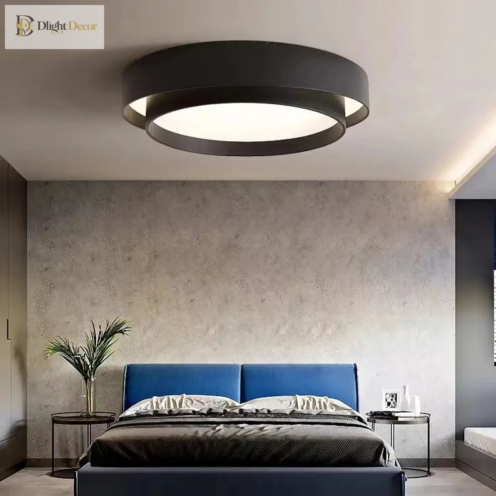 Nordic Bedroom Lamp - Minimalist Modern Ceiling For Designer Living Room Kitchen Study Lighting And