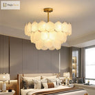 Nordic Postmodern Glass Chandelier - Simple Elegance For Your Living Room Dining Bedroom And Study