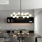 Nordic White Glass Ball Pendant Lamp - Versatile Lighting For Living Rooms Bedrooms Kitchens And