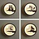 Dlight Decor Nordic Character Glow Wall Lamp Wall Art