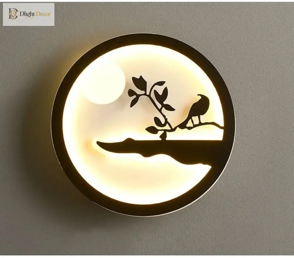 Dlight Decor Nordic Character Glow Wall Lamp Wall Art