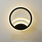 Dlight Decor Nordic Character Glow Wall Lamp 7 / 24X24X4 / 5500-7000K|18-25W Wall Art
