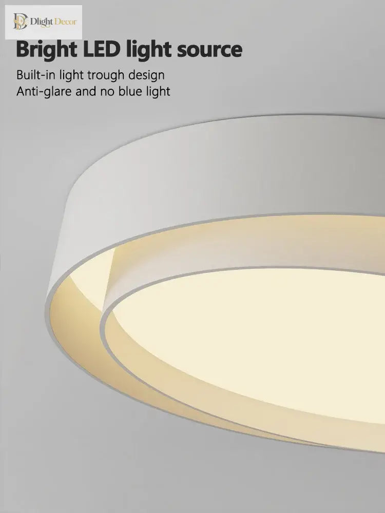 Nordic Minimalist Modern Ceiling Lamp - Designer Lighting For Stylish Living Rooms And Master