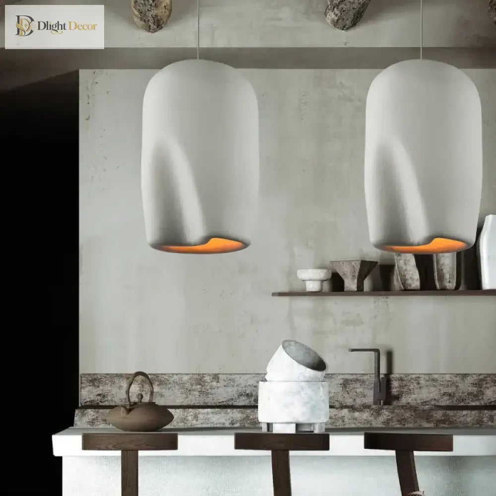 Nordic Minimalist Wabi - Sabi Art Pendant Lights - Perfect For Restaurants Homestays Bedrooms And