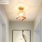 Nordic Creative Cup Ceiling Light For Dining Room Bedroom Hallway Entrance Balcony Kitchen Lamp