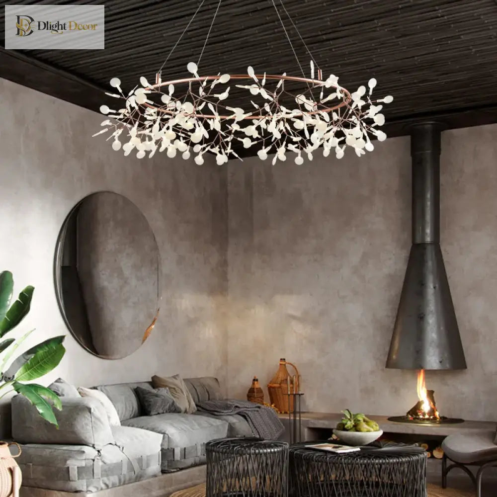 Modern Nordic Chandelier - Artistic Firefly Lamp For Living Room Restaurant And Kitchen Decor
