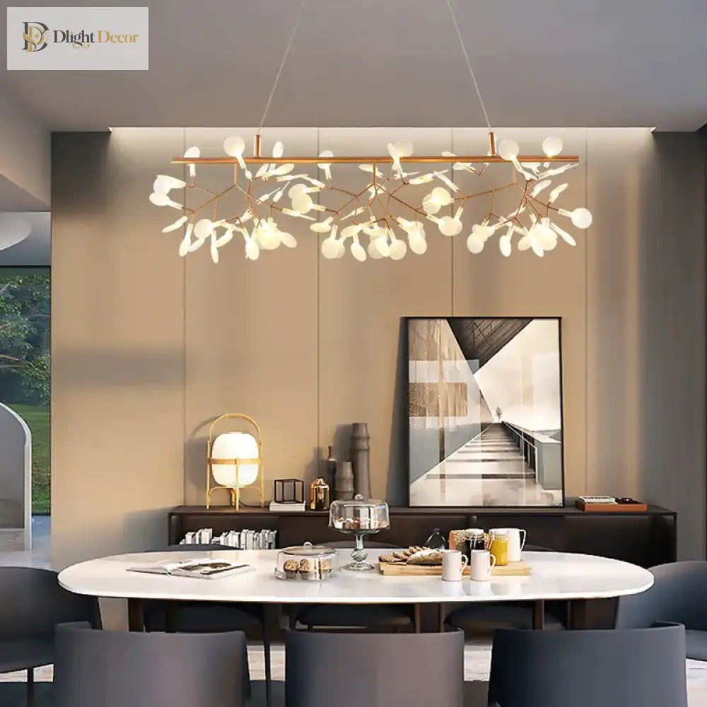 Modern Nordic Chandelier - Artistic Firefly Lamp For Living Room Restaurant And Kitchen Decor